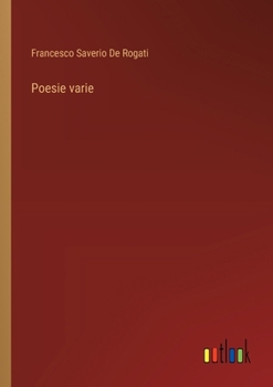 Paperback Poesie varie [Italian] Book