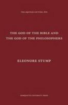 Hardcover The God of the Bible and the God of the Philosophers Book