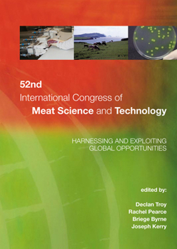 Paperback 52nd International Congress of Meat Science and Technology: Harnessing and Exploiting Global Opportunities Book