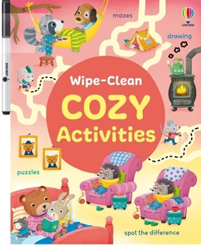 Paperback Wipe-Clean Cozy Activities Book