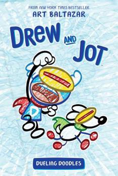 Hardcover Drew and Jot: Dueling Doodles Book