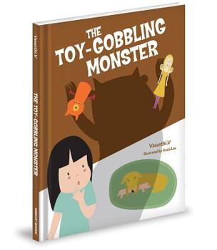 Hardcover The Toy-Gobbling Monster Book