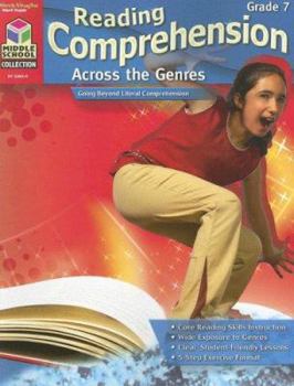 Paperback Reading Comprehension Across the Genres: Reproducible Grade 7 Book