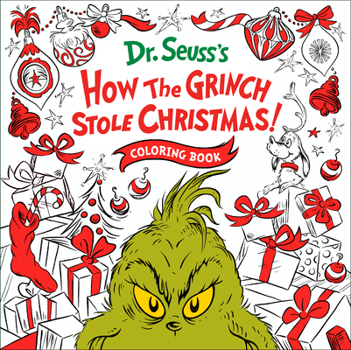 Paperback How the Grinch Stole Christmas! Coloring Book