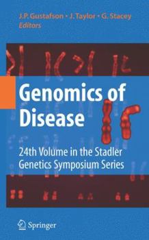 Paperback Genomics of Disease Book