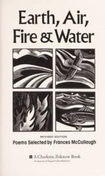 Hardcover Earth, Air, Fire & Water: Poems Book