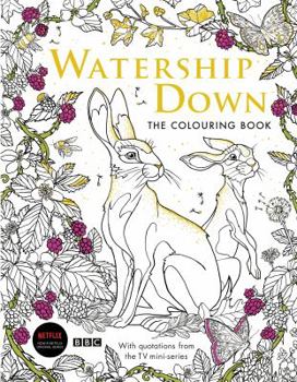 Paperback Watership Down The Colouring Book
