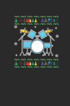 Christmas Drums: Dotted Bullet Notebook (6" x 9" - 120 pages) ~ Christmas Themed Notebook for Daily Journal, Diary, and Gift