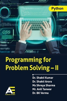 Paperback Programming for Problem Solving - II Book