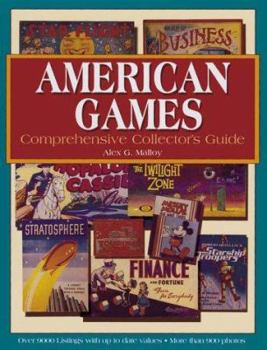 Paperback American Games: Comprehensive Collector's Guide [Large Print] Book