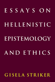 Paperback Essays on Hellenistic Epistemology and Ethics Book