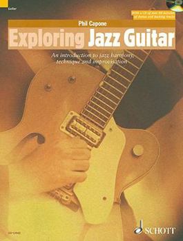 Paperback Exploring Jazz Guitar: An Introduction to Jazz Harmony, Technique and Improvisation [With CD (Audio)] Book