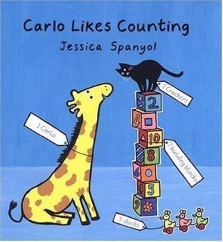 Carlo Likes Counting - Book  of the Carlo the Giraffe