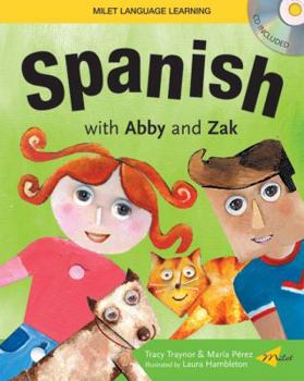 Paperback Spanish with Abby and Zak [Spanish] Book