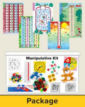 Hardcover Number Worlds Level B, Manipulatives Plus Pack Book