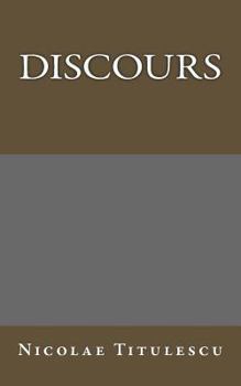 Paperback Discours [French] Book