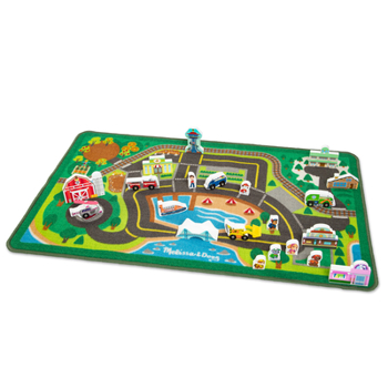 Toy Paw Patrol Activity Rug - Adventure Bay Book