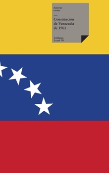 Hardcover Constitución de Venezuela de 1961 [Spanish] Book
