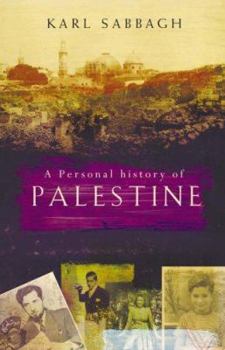 Hardcover Palestine: A Personal History Book