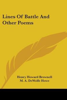 Paperback Lines Of Battle And Other Poems Book