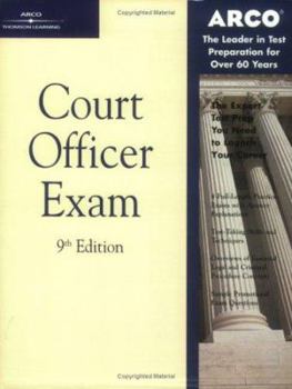 Paperback Master Court Officer Exam 9e Book