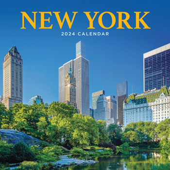Calendar 2024 New York Mini Wall Calendar Book