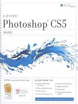 Spiral-bound Photoshop CS5: Basic, Student Manual Book