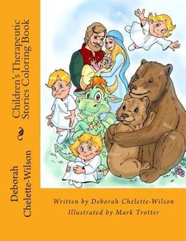 Paperback Children's Therapeutic Stories Coloring Book