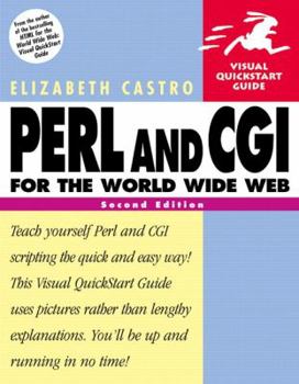 Paperback Perl and CGI for the World Wide Web: Visual QuickStart Guide Book