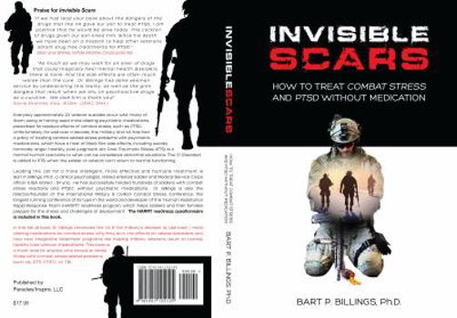 Paperback Invisible Scars: How to Treat Combat Stress and PTSD without Medication Book