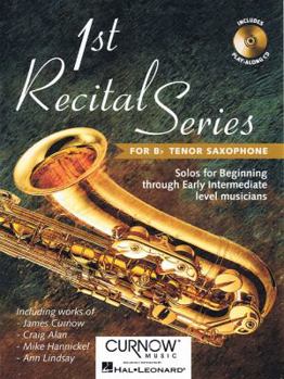 Paperback First Recital Series: Bb Tenor Saxophone Book
