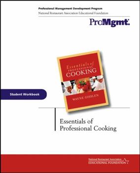Paperback Essentials of Professional Cooking, Student Workbook Book