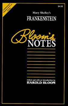 Paperback Mary Shelley's Frankenstein (Bloom's Notes) Book