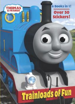 Paperback Trainloads of Fun (Thomas & Friends) Book