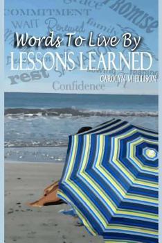 Paperback Words To Live By Lesson Learned Book