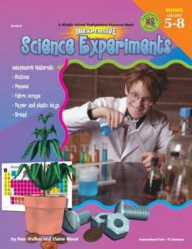 Paperback Inexpensive Science Experiments, Grades 5-8 Book