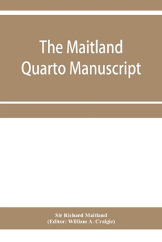 Paperback The Maitland quarto manuscript Book