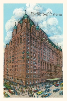 Paperback Vintage Journal Waldorf Astoria Hotel Book
