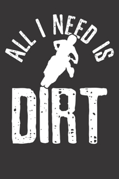 Paperback Notebook: Motocross College Ruled 6x9 120 Pages Book