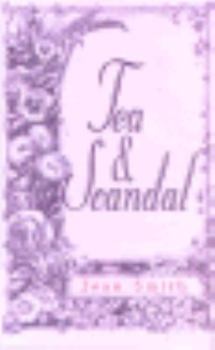 Hardcover Tea and Scandal [Large Print] Book