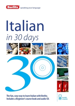 Audio CD Berlitz Italian in 30 Days Book