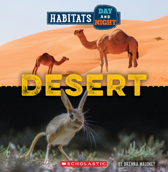 Paperback Desert (Wild World: Habitats Day and Night) Book