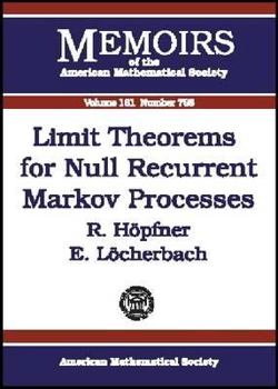 Paperback Limit Theorems for Null Recurrent Markov Processes Book