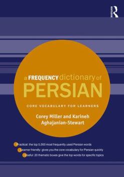 A Frequency Dictionary of Persian: Core vocabulary for learners - Book  of the Routledge Frequency Dictionaries