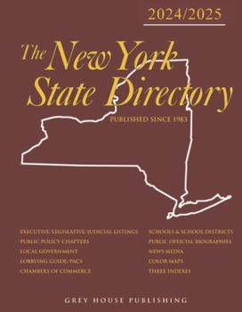 Paperback New York State Directory, 2024/25: Print Purchase Includes 1 Year Free Online Access Book