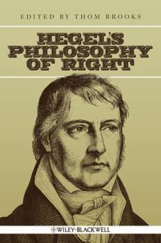 Hardcover Hegel's Philosophy of Right Book