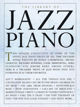 Paperback The Library of Jazz Piano Book