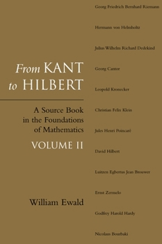 Paperback From Kant to Hilbert Volume 2 Book