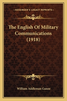 The English Of Military Communications