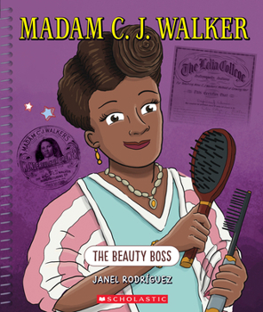 Hardcover Madam C. J. Walker: The Beauty Boss (Bright Minds) Book